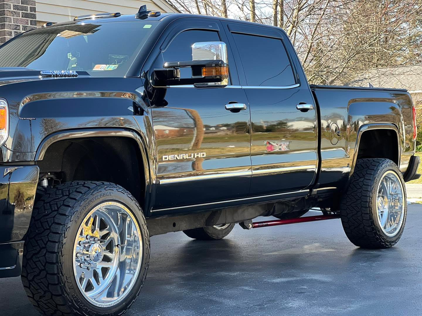 Black GMC Sierra Denali HD with mirror finish at Attention 2 Details Lancaster PA