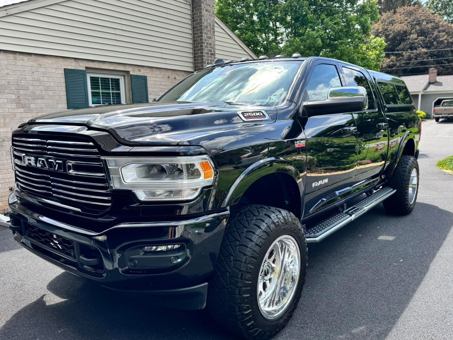 Black RAM 2500 with ceramic coating protection applied at Attention 2 Details in Lancaster, PA