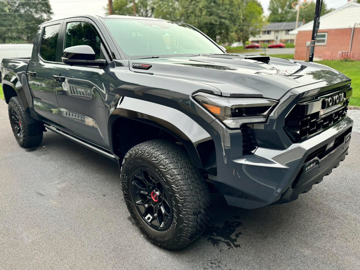 Gray Toyota Tacoma TRD Pro after detail at Attention 2 Details Lancaster PA
